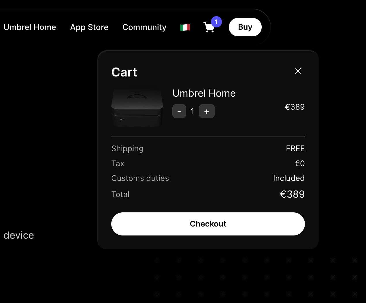 Shopping Card interface inspiration 24