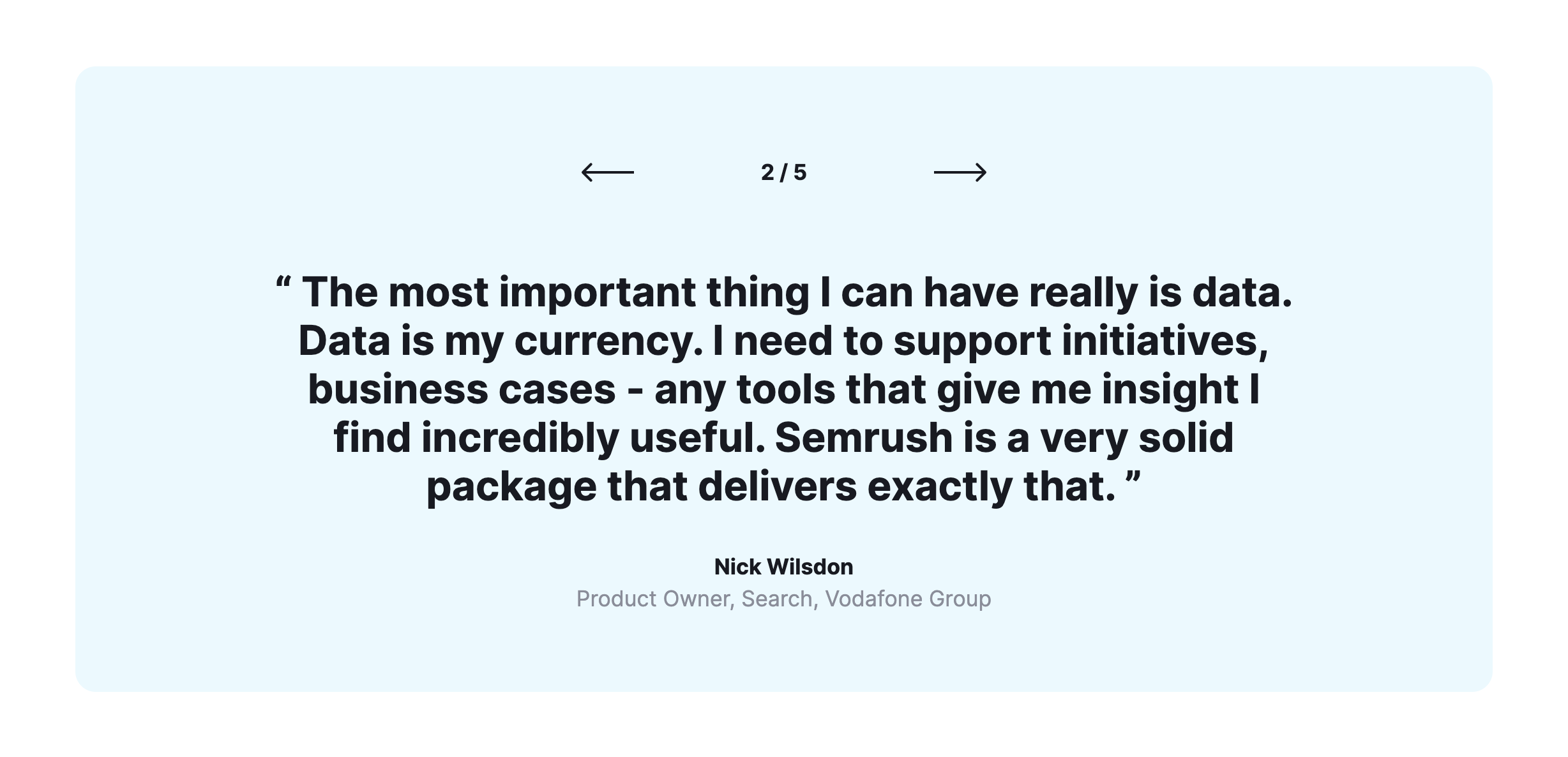 Testimonial interface inspiration 21