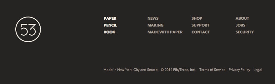 Footers interface inspiration 22