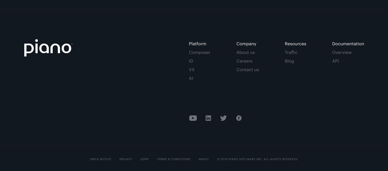 Footers interface inspiration 14