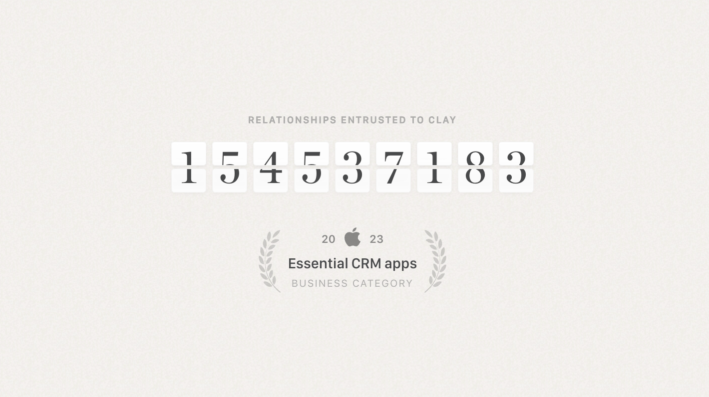 Counters interface inspiration 22