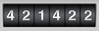 Counters interface inspiration 14