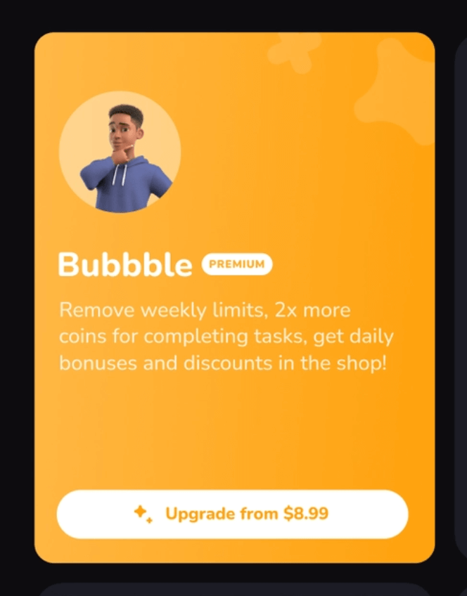 Upgrade plan interface inspiration 19