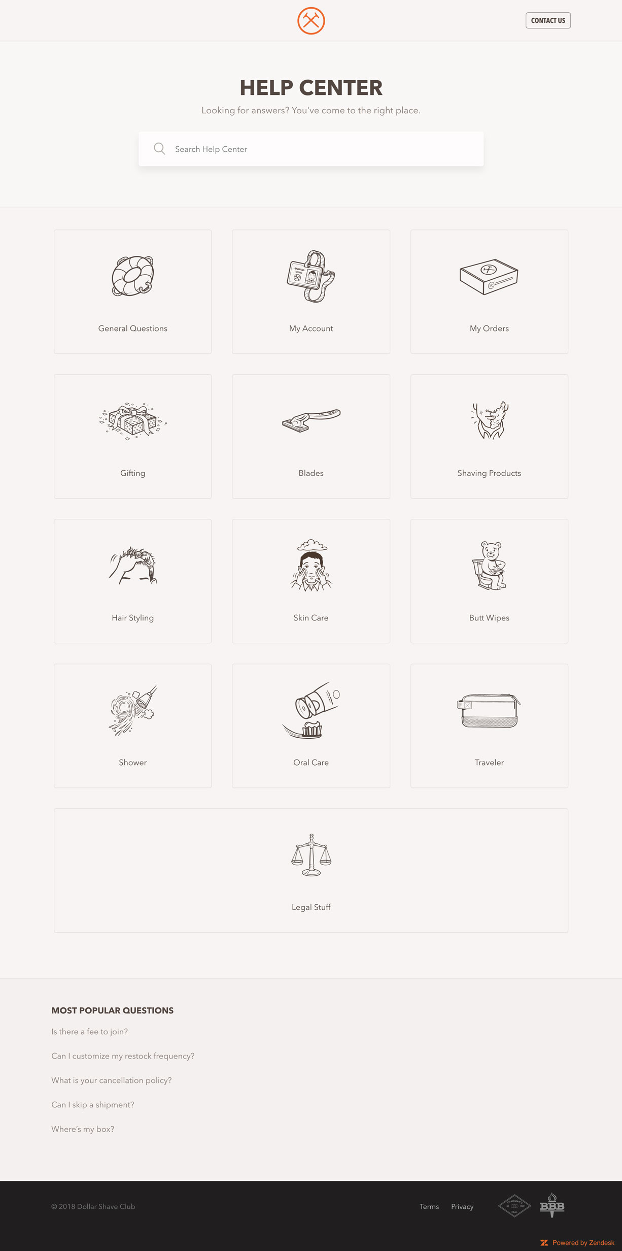 Support interface inspiration 15