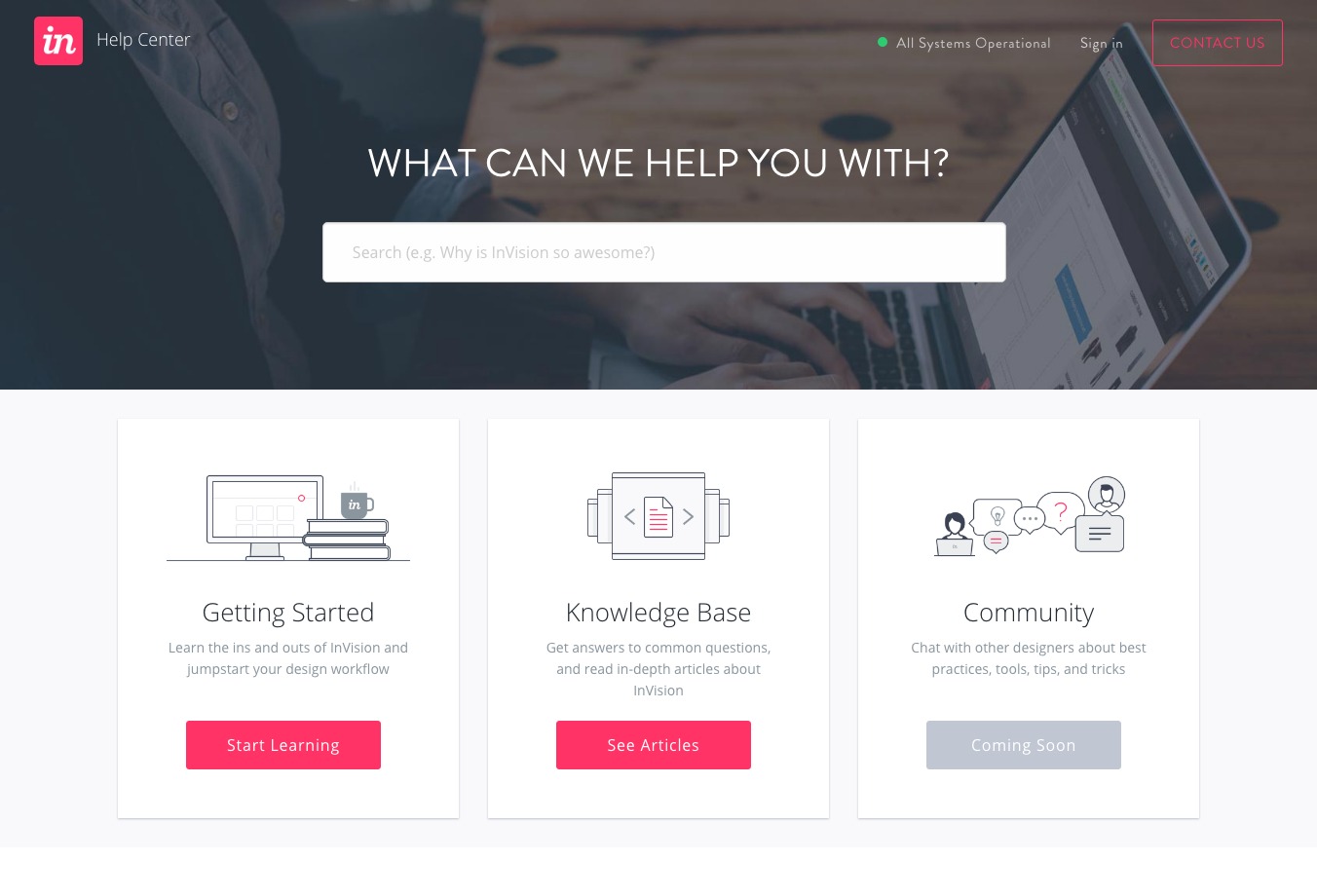 Support interface inspiration 13