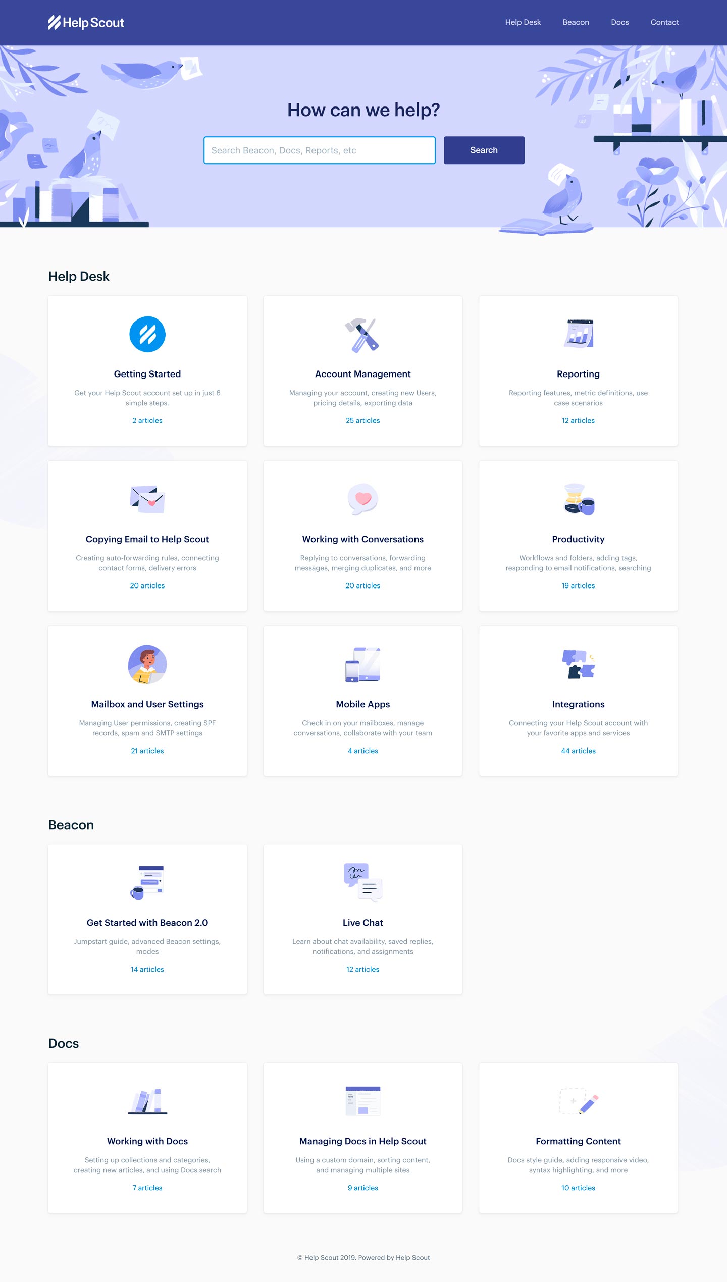 Support interface inspiration 23