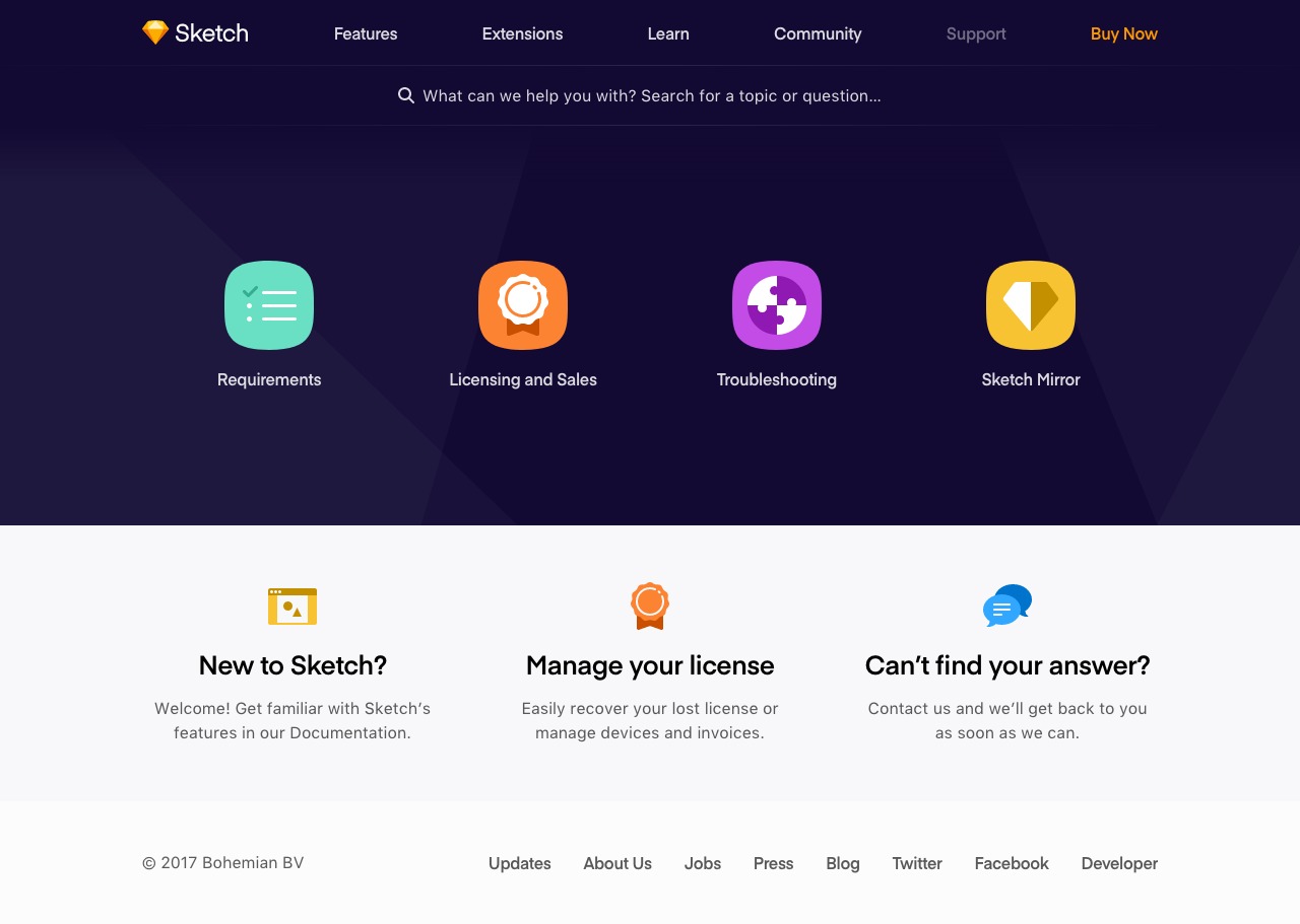 Support interface inspiration 16
